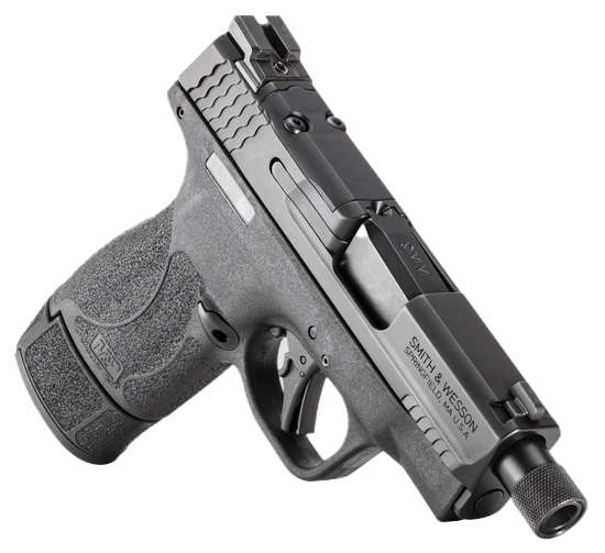 SMITH & WESSON M&P 9 SHIELD PLUS THREADED NMS 9MM 3.7″ 1-10RD, 1-13RD, 1-15RD