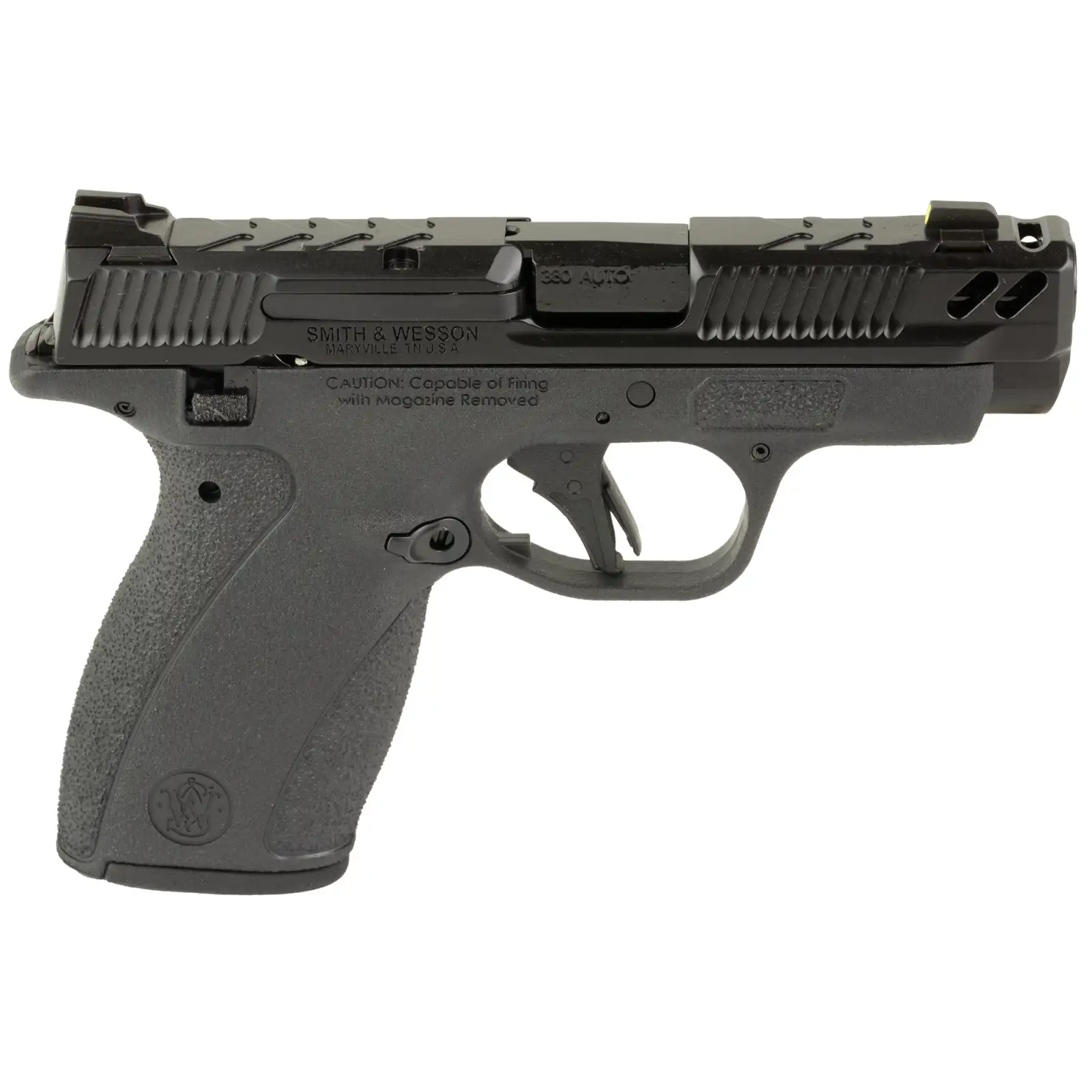 SMITH & WESSON PC BODYGUARD 2.0 CARRY COMP 380ACP PISTOL 3.1″ M.S. NIGHT SIGHTS, 2-10RD MAG