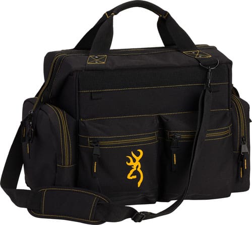 BROWNING RANGE BAG W/CARRY – STRAP 18″WX12.5″HX11″D BLACK