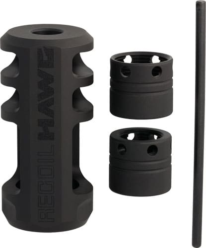 BROWNING RECOIL HAWG MUZZLE – BRAKE MTT BLK W/2 COLLARS/TOOL