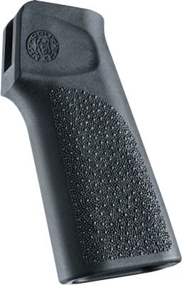 HOGUE AR15 15 DEGREE VERTICAL – GRIP NO FINGER GROOVES BLK