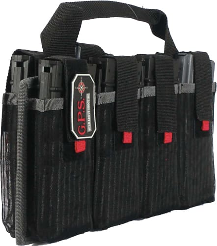 GPS AR MAGAZINE TOTE – HOLDS 8-AR STYLE MAGS BLACK