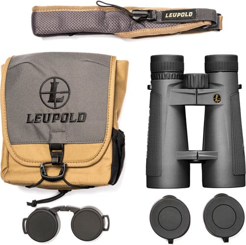 LEUPOLD BINOCULAR BX-5 SANTIAM – HD 12X50 ROOF SHADOW GRAY