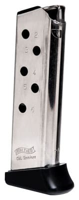 WALTHER MAGAZINE PPK 380 – 380ACP 6RD FINGER REST NKL