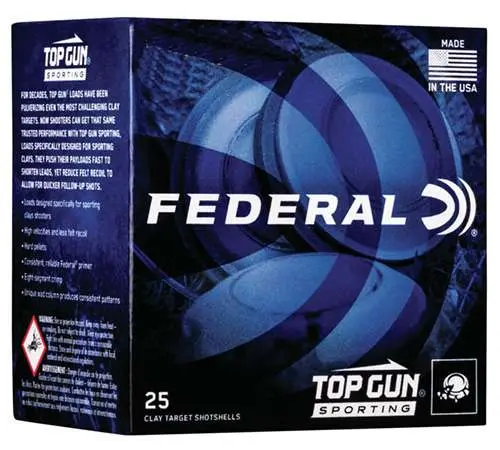 FEDERAL TOP GUN 410GA 2 3/4″ 1/2OZ 1,330 FPS 8 25 RD/BX 10 BX/CS