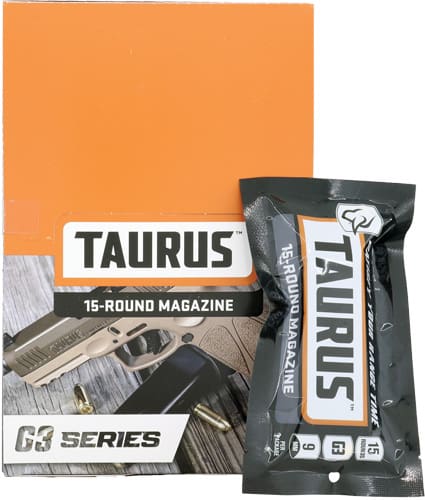 TAURUS MAGAZINE G3 9MM – 15RD DISPLAY 12-MAGAZINES