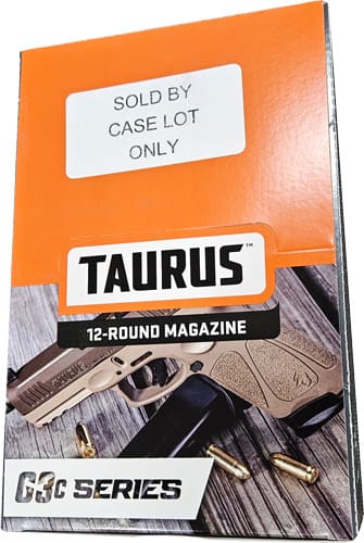 TAURUS MAGAZINE G3C 9MM – 12RD DISPLAY 12-MAGAZINES