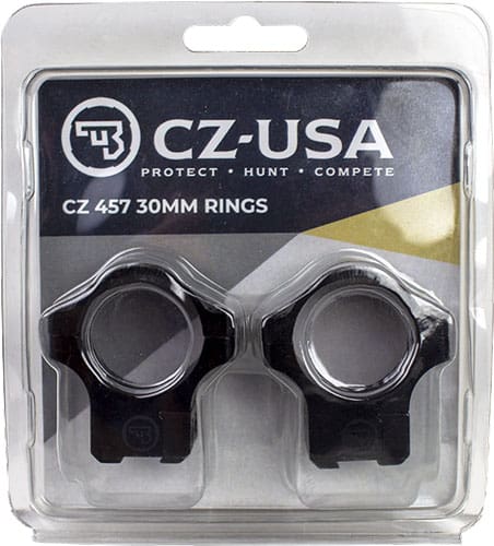 CZ 457 30MM ALUMINUM SCOPE – RINGS 11MM DOVET MATTE BLACK