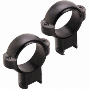 BURRIS ZEE RINGS 1" HIGH - STEEL GLOSS