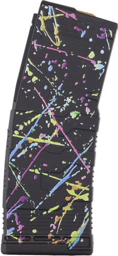AMEND2 AR-15 MAGAZINE 5.56X45 – 30RD POLY MOD3 NEON SPLATTER
