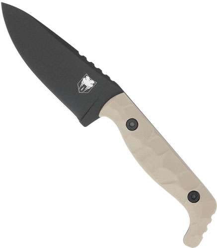 COBRATEC KING PIN TAN 4″ FIXED BLADE
