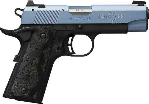 BROWNG 1911-22 BL CKT POLR BLUE CMP 3DT 22LR PSTL