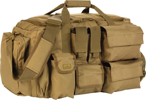 RED ROCK OPERATIONS DUFFLE BAG – 7 EXTERNAL UTILITY POUCHES TAN