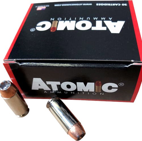 ATOMIC 10MM 155GR BONDED JHP – 20RD 10BX/CS