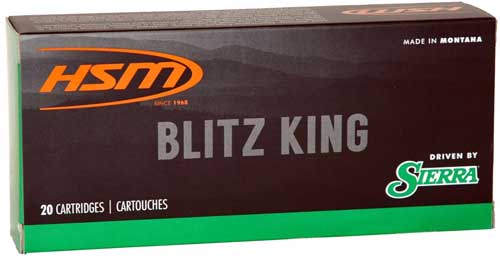 HSM 22-250 REM 55GR BLITZKING – 20RD 25BX/CS