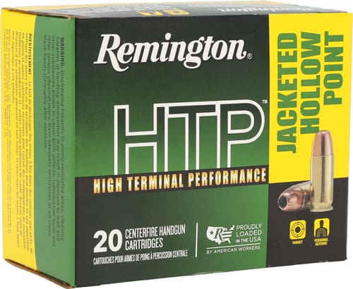 REMINGTON HTP 40 SW 180GR – JHP 20RD 25BX/CS