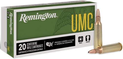 REMINGTON UMC 22-250 REM 50GR – HP 20RD 10BX/CS