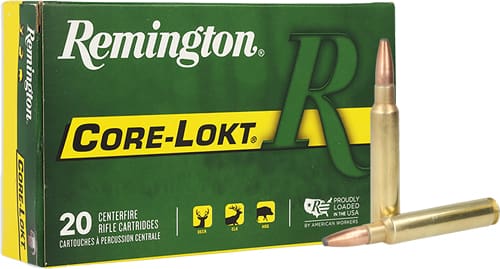 REMINGTON 338 RUM 250GR – CORE-LOKT PSP 20RD 10BX/CS