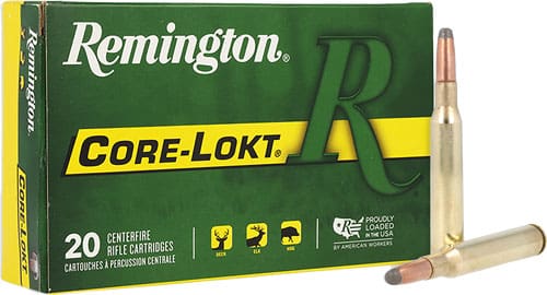 REMINGTON 280 REM 165GR – CORE-LOKT SP 20RD 10BX/CS