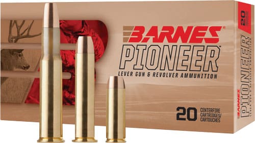 BARNES PIONEER 45-70 GOV 300GR – TSX FN 20RD 10BX/CS