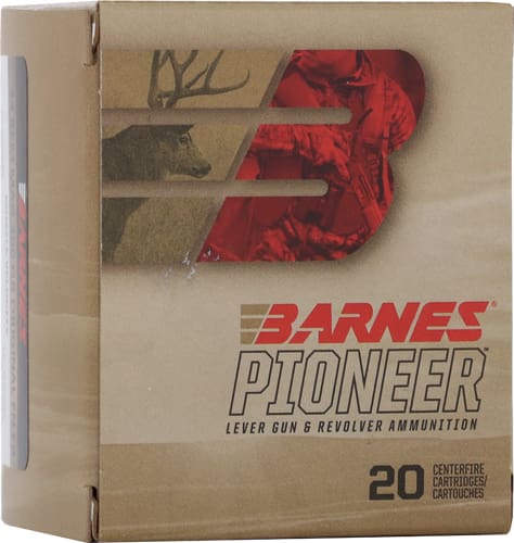 BARNES PIONEER 44 REM MAG – 225GR TSX 20RD 10BX/CS