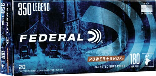 FEDERAL POWER-SHOK 350 LEGEND – 180GR SP 20RD 10BX/CS