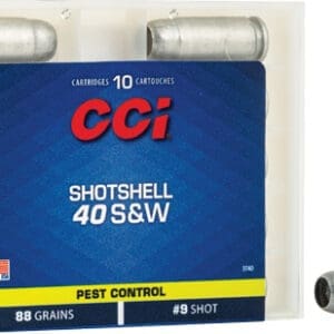 CCI SHOTSHELL 40 SW 88GR - #9 SHOT 10RD 20BX/CS