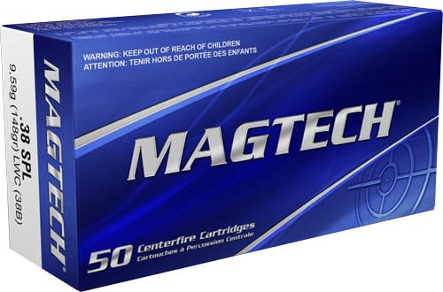 MAGTECH 38 SPECIAL 148GR LEAD – WC 50RD 20BX/CS