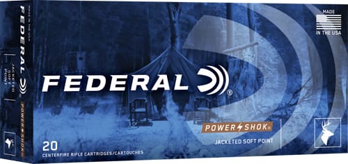 FEDERAL POWER-SHOK 400 LEGEND – 210GR SP 20RD 10BX/CS