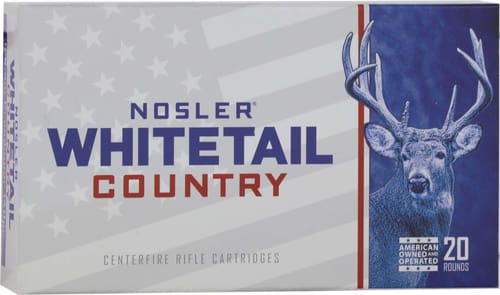 NOSLER WHITETAIL 350 LEGEND – 180GR LEAD NOSE 20RD 10BX/CS