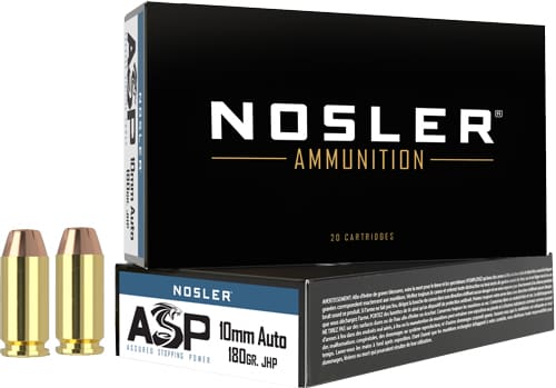 NOSLER 10MM 180GR ASP JHP – 20RD 10BX/CS