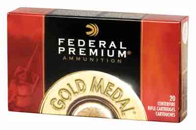 FEDERAL GOLD MEDAL 338 LAPUA – MAG 250GR MATCH 20RD 10BX/CS