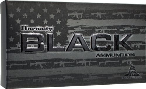 HORNADY BLACK 223 REM  62GR – FMJ 20RD 10BX/CS