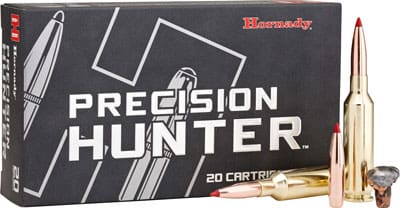 HORNADY PRECISION HUNTER 7MM – WSM 162GR ELDX 20RD 10BX/CS