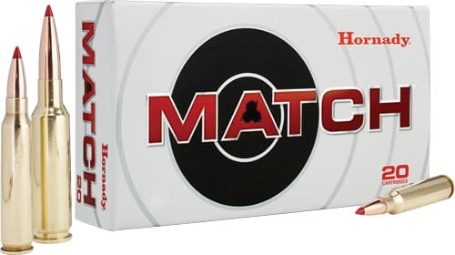 HORNADY MATCH 6.5 CM 147GR – ELD 20RD 10BX/CS