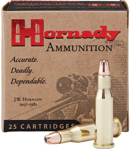 HORNADY 218 BEE 45GR JHP – 25RD 10BX/CS