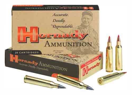 HORNADY VARMINT 22-250 REM – 55GR V-MAX 20RD 10BX/CS