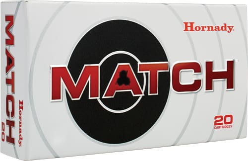 HORNADY MATCH 260 REM 130GR – ELD 20RD 10BX/CS