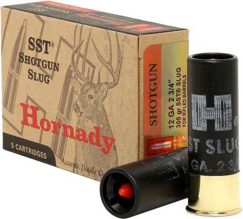 HORNADY SST 12GA 2.75″ 300GR – SABOT SLUG 5RD 20BX/CS
