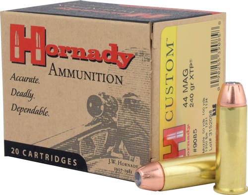 HORNADY 44 REM MAG 240GR XTP – 20RD 10BX/CS