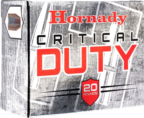 HORNADY CRITICAL DUTY 10MM – 175GR FLEXLOCK 20RD 10BX/CS