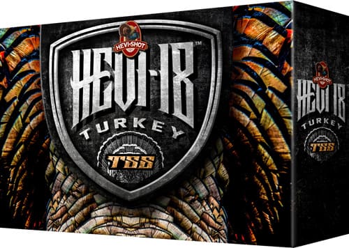 HEVI-SHOT HEAVY 18 TSS 12GA – 3.5″ 2-1/4OZ #9 5RD 10BX/CS
