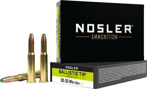 NOSLER BT 30-30 WIN 150GR RN – BALLISTIC TIP 20RD 10BX/CS