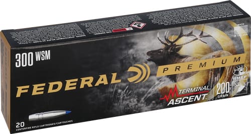 FEDERAL 300 WSM 200GR TERMINAL – ASCENT 20RD 10BX/CS