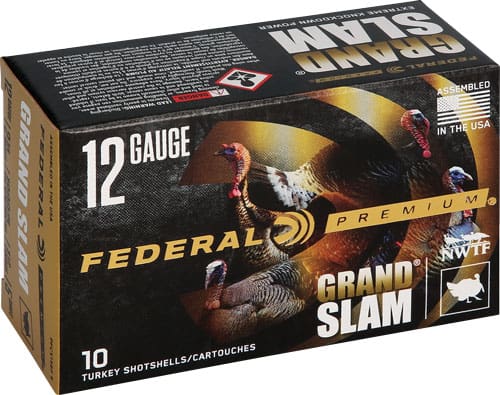 FEDERAL GRAND SLAM 12GA – 2.75″ 1 1/2OZ #5 10RD 5BX/CS