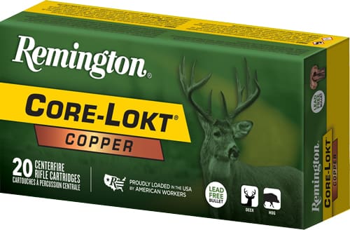 REMINGTON 360 BUCKHAMMER 160GR – COPPER HP 20RD 10BX/CS