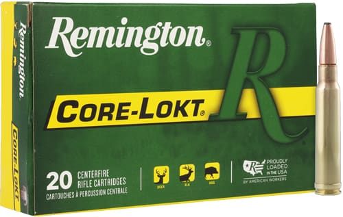 REMINGTON 338 WIN MAG 225GR – CORE-LOKT PSP 20RD 10BX/CS