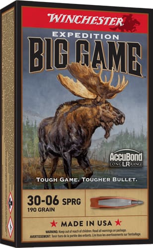WINCHESTER EXPEDITION 30-06 – 190GR ACCUBOND 20RD 10BX/CS
