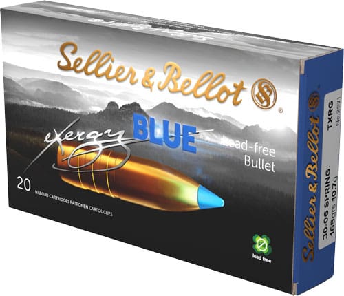 S&B 30-06 165GR TXRG BLUE – 20RD 12BX/CS