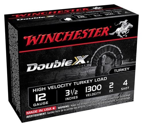 WINCHESTER DOUBLE-X 12GA 3.5″ – 2OZ #4 10RD 10BX/CS